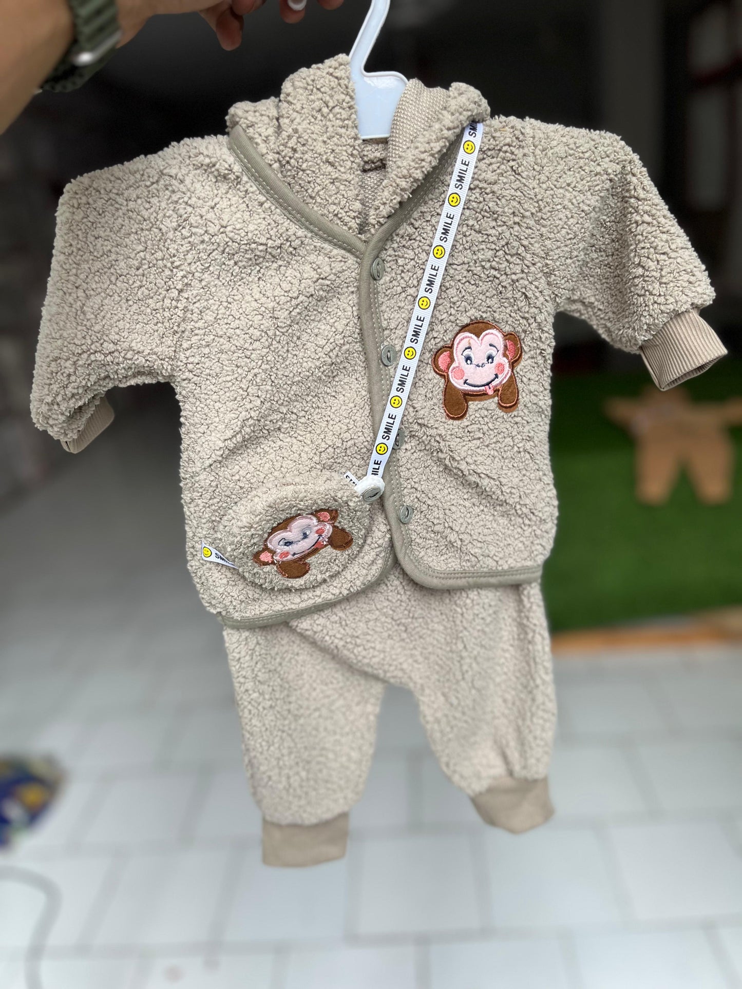 RL021-Winter Dress (0-3M)