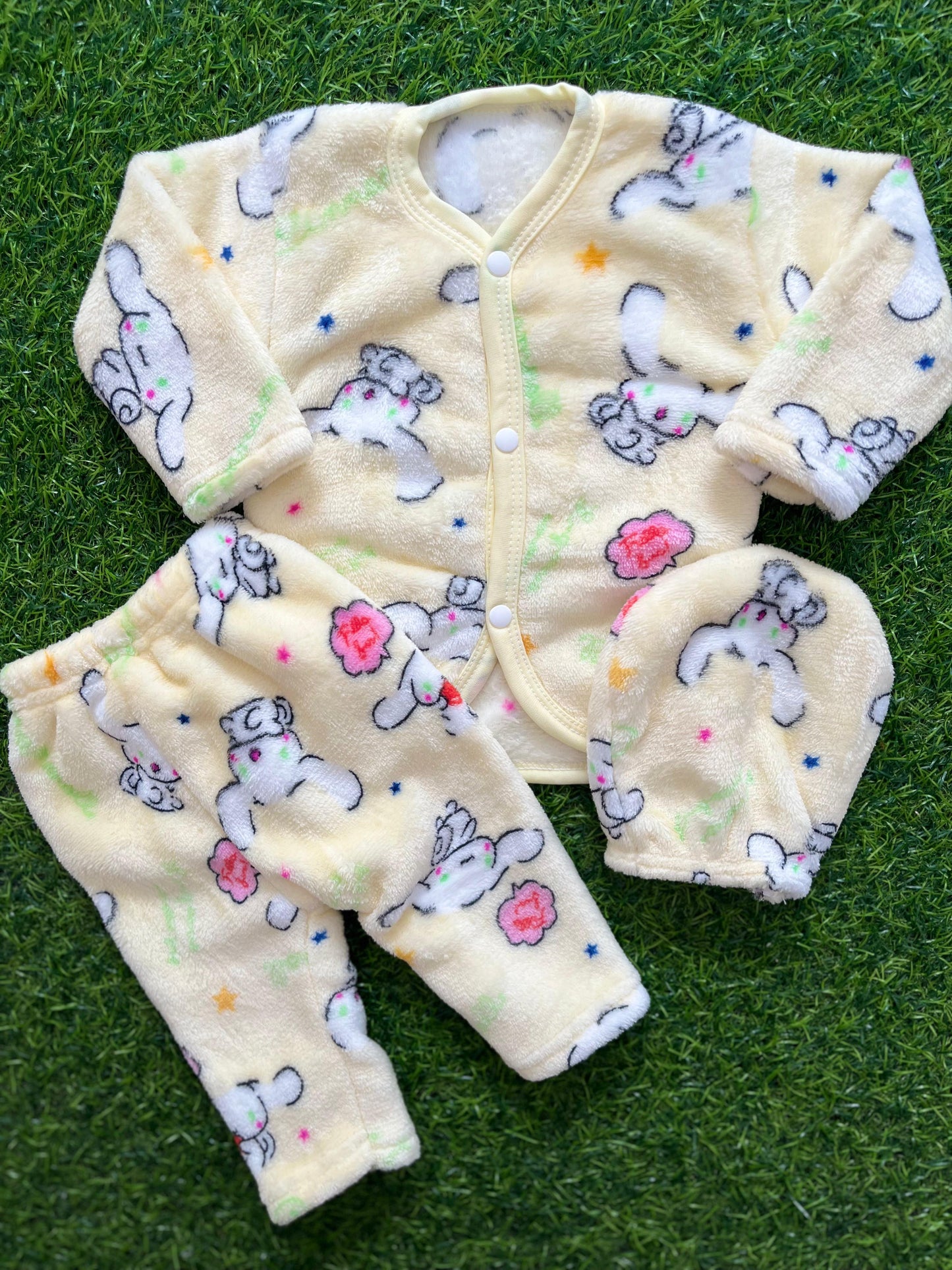 RL017-Winter Dress (0-3M)