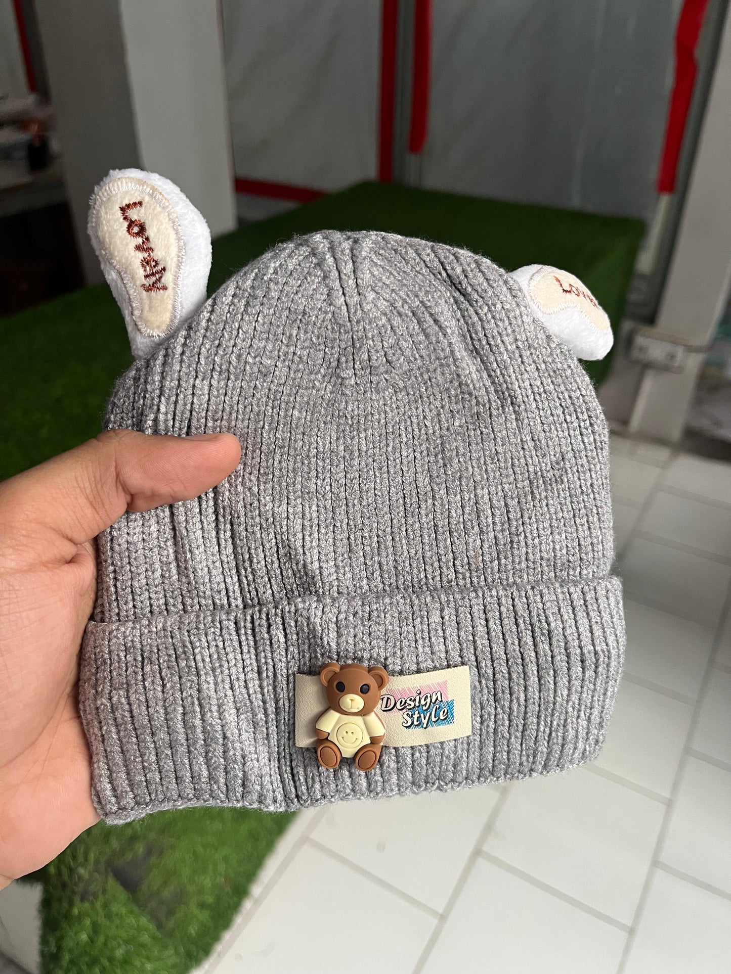 CP159-Woolen Cap 1-4Y