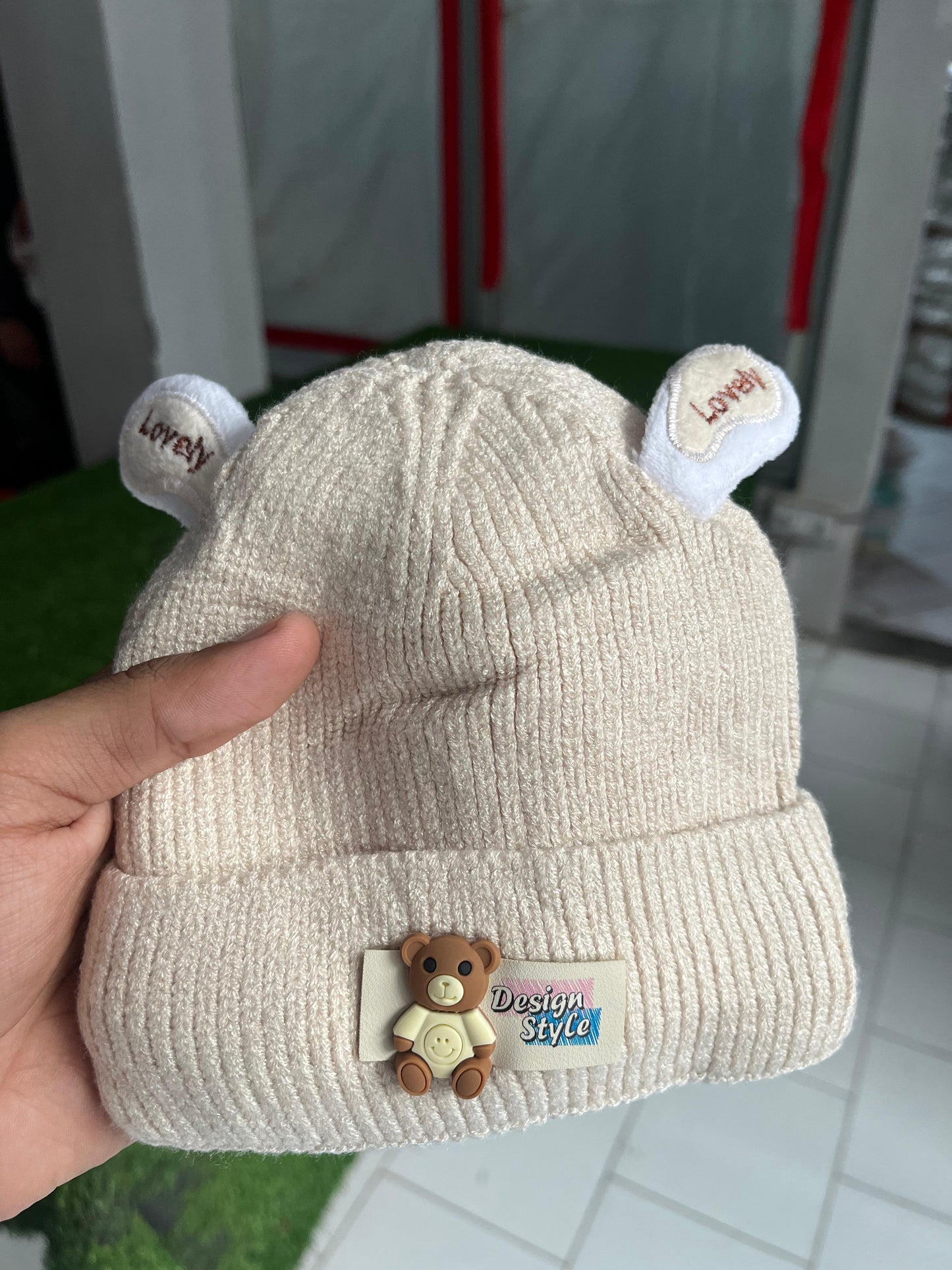CP159-Woolen Cap 1-4Y