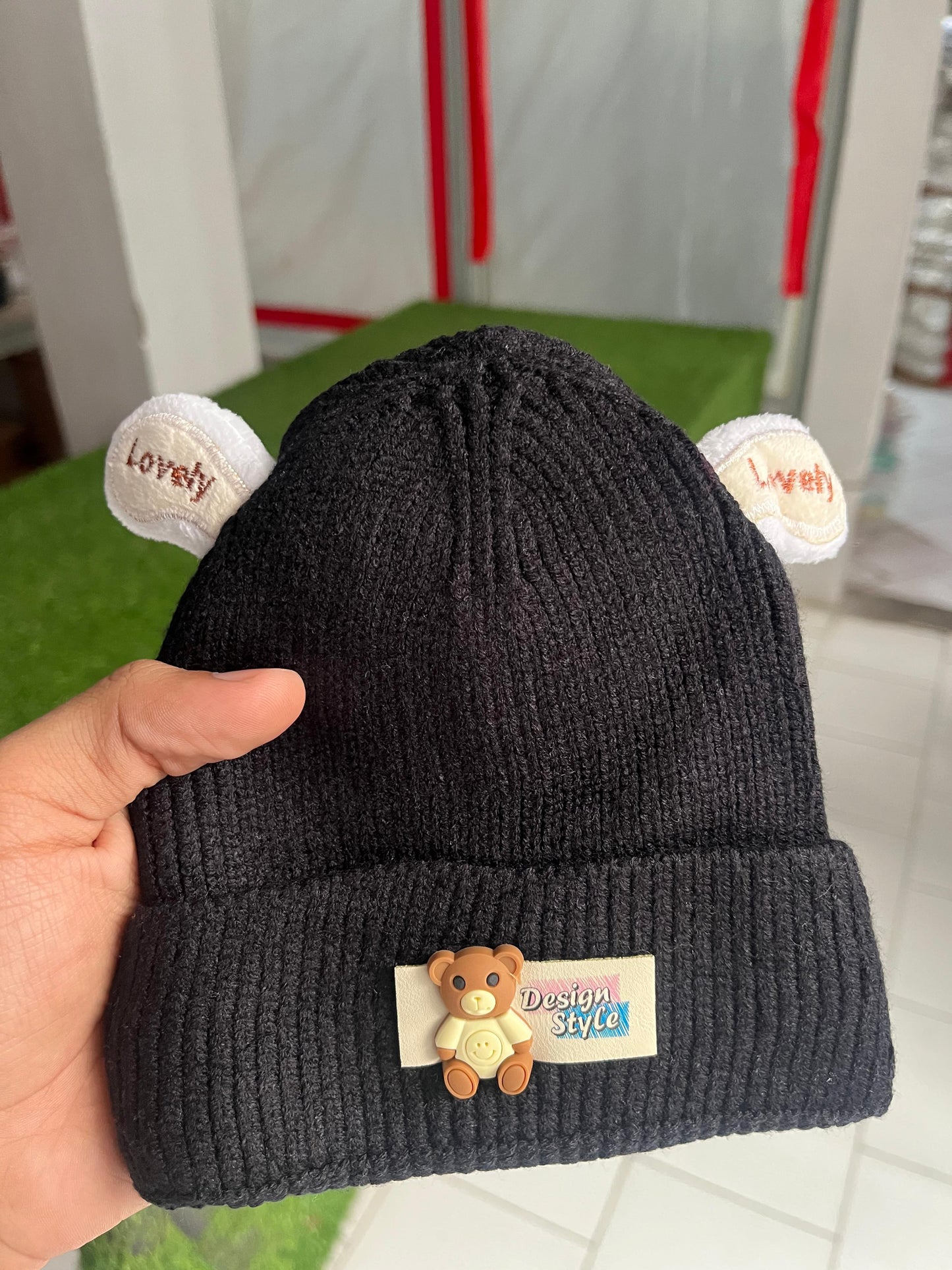CP159-Woolen Cap 1-4Y