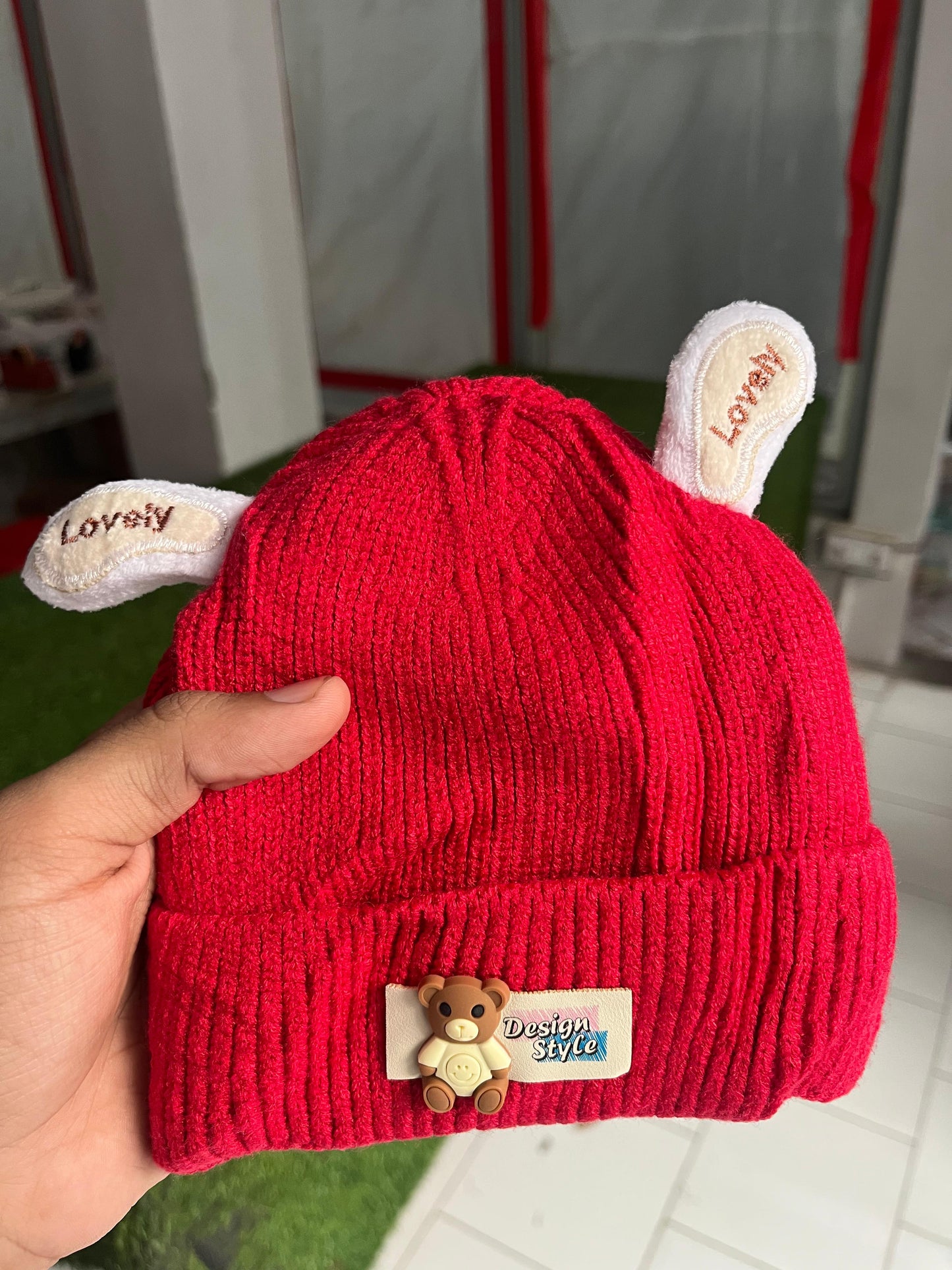 CP159-Woolen Cap 1-4Y