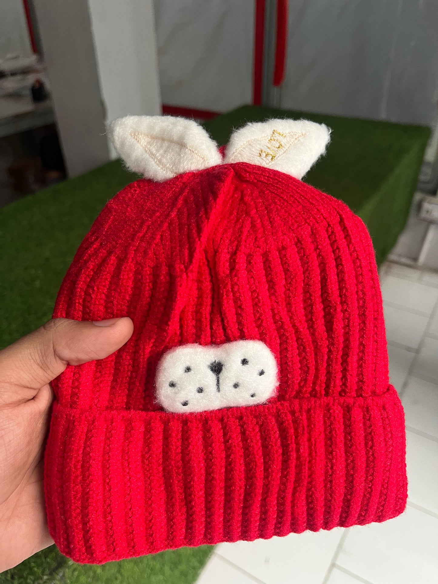 CP161-Woolen Cap 1-4Y