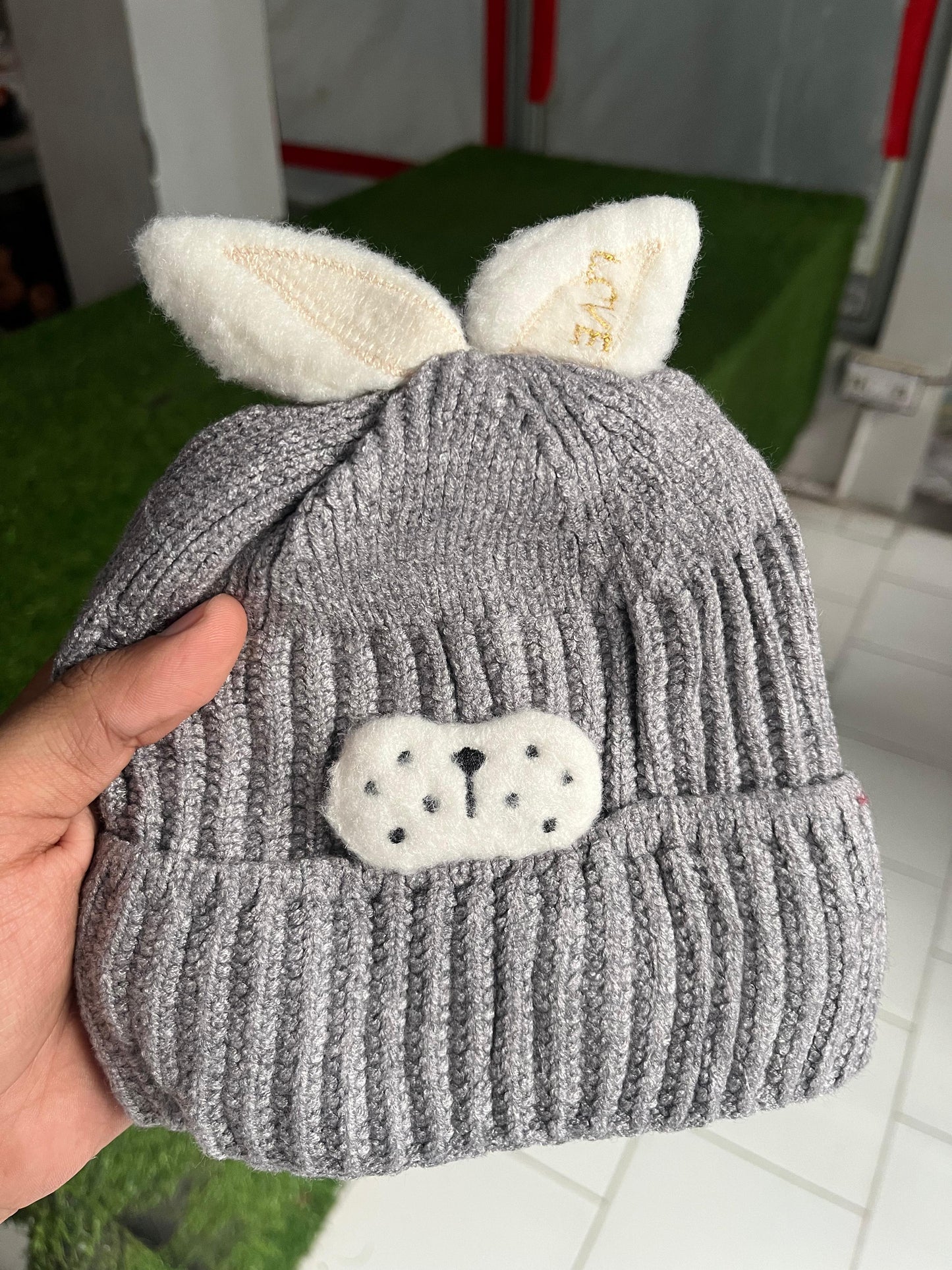 CP161-Woolen Cap 1-4Y