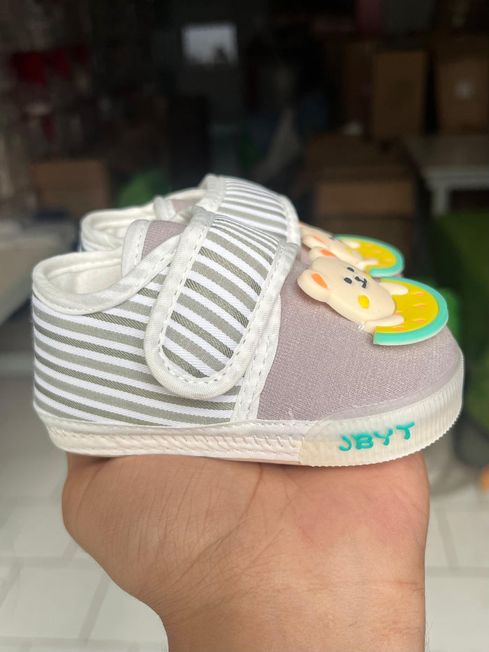 Character Baby Shoes (3-18M) - Grey