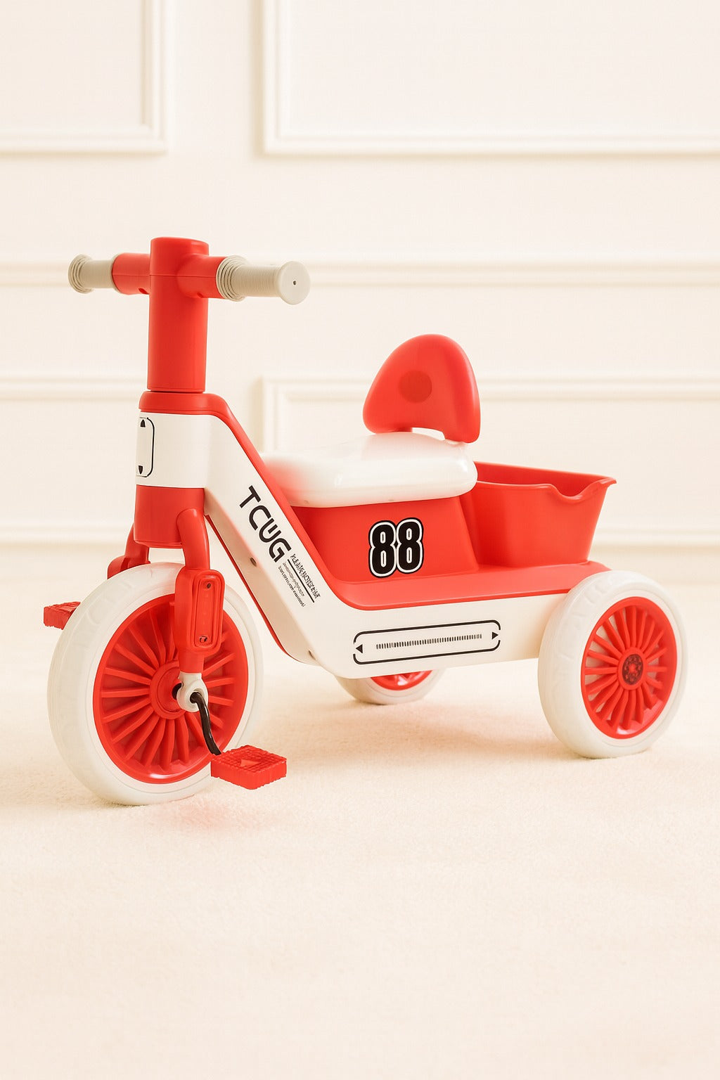 Musical Tricycle With Storage Basket-BZ-S7