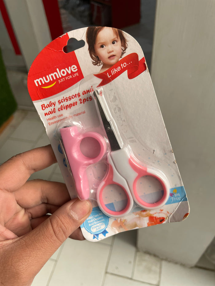 Mumlove Scissor Set - Pink