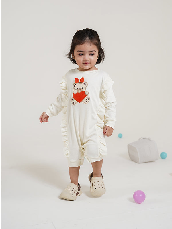 Teddy Ruffle Love (0-36M)