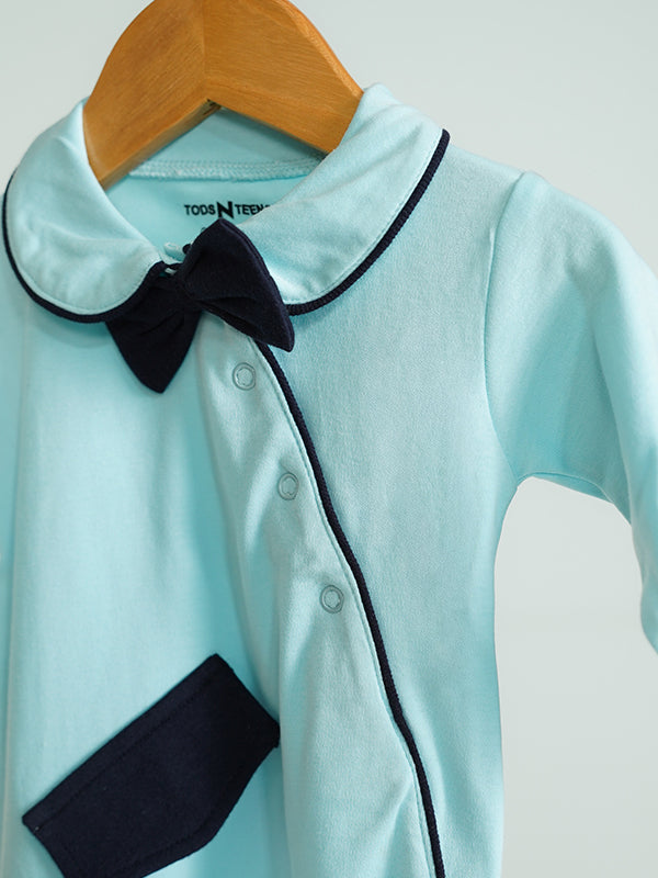 Porcelain Gentleman Dreams (0-6M) Blue