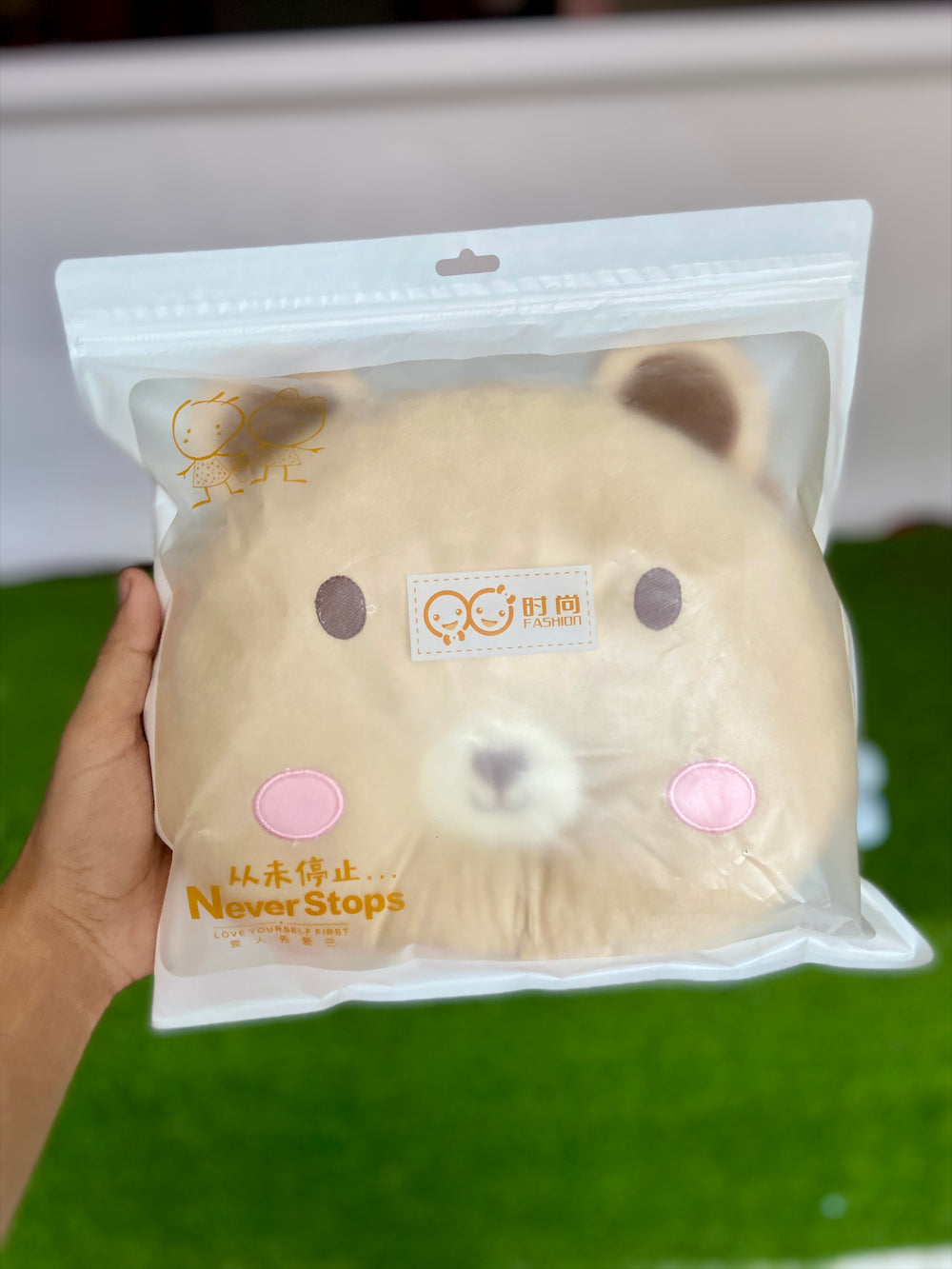 Cute Velvet Pillow