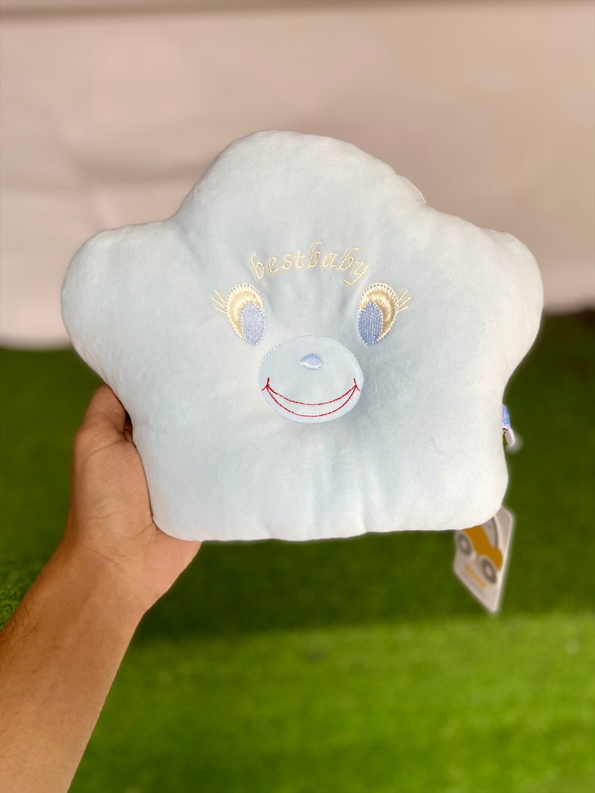 Cute Velvet Pillow - Blue