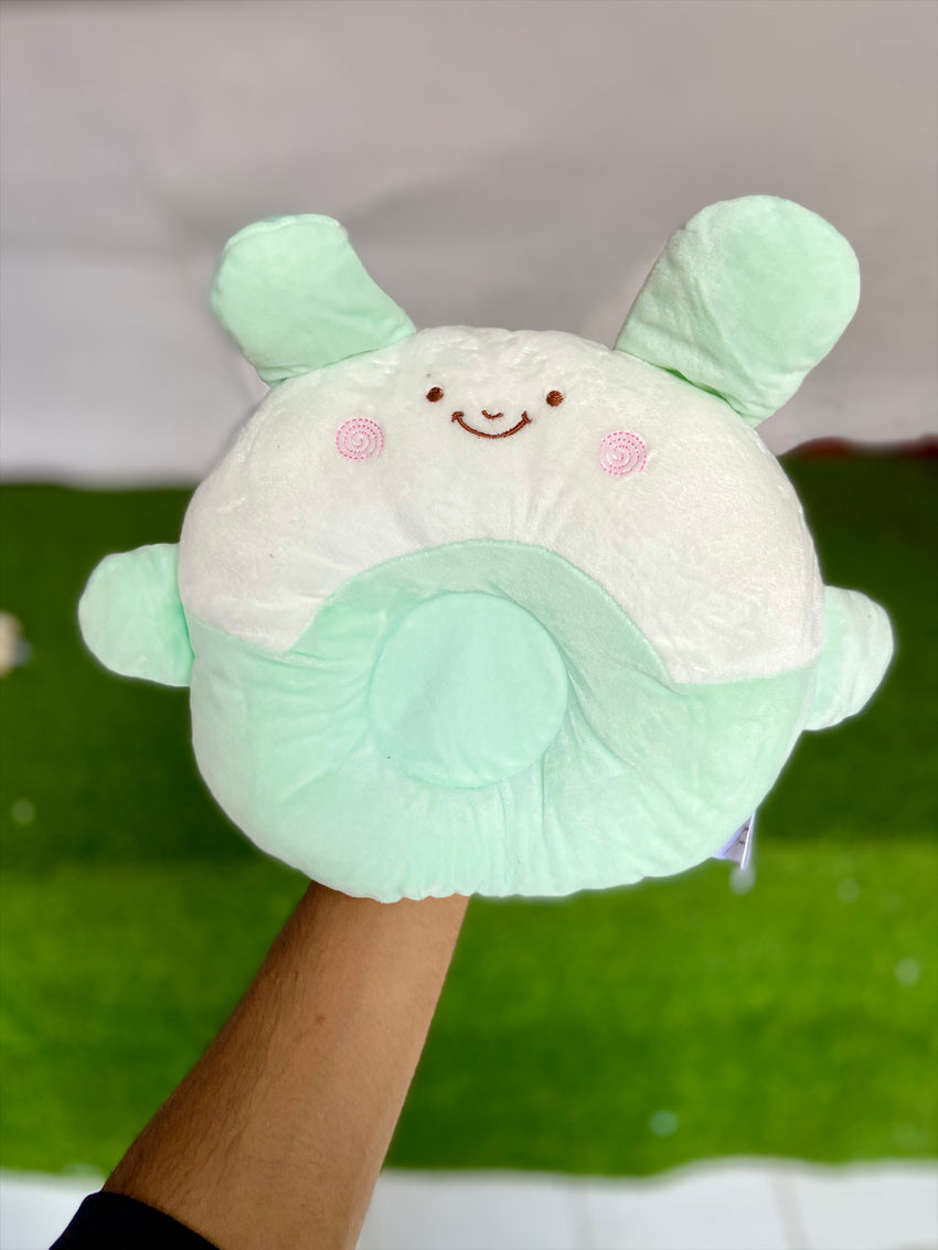 Cute Velvet Pillow - Green