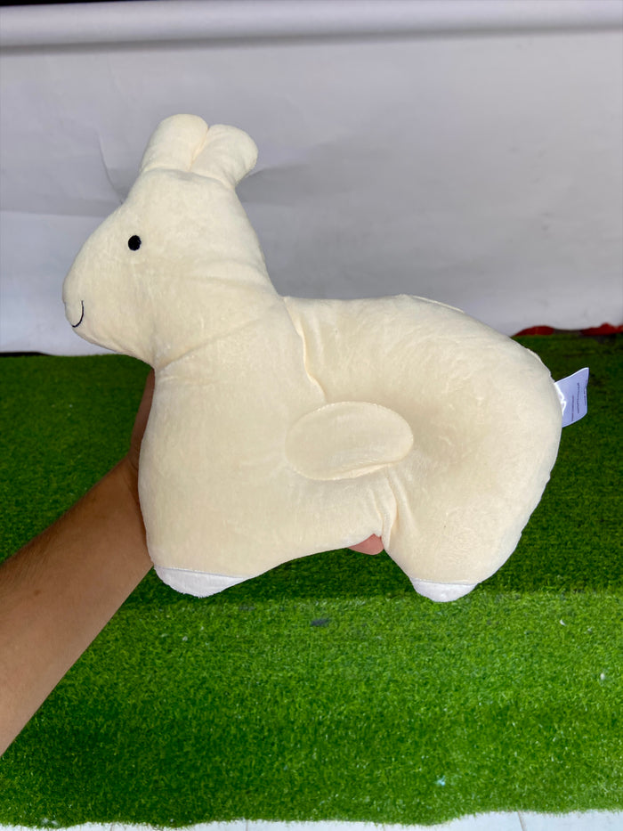 Cute Velvet Pillow - Yellow