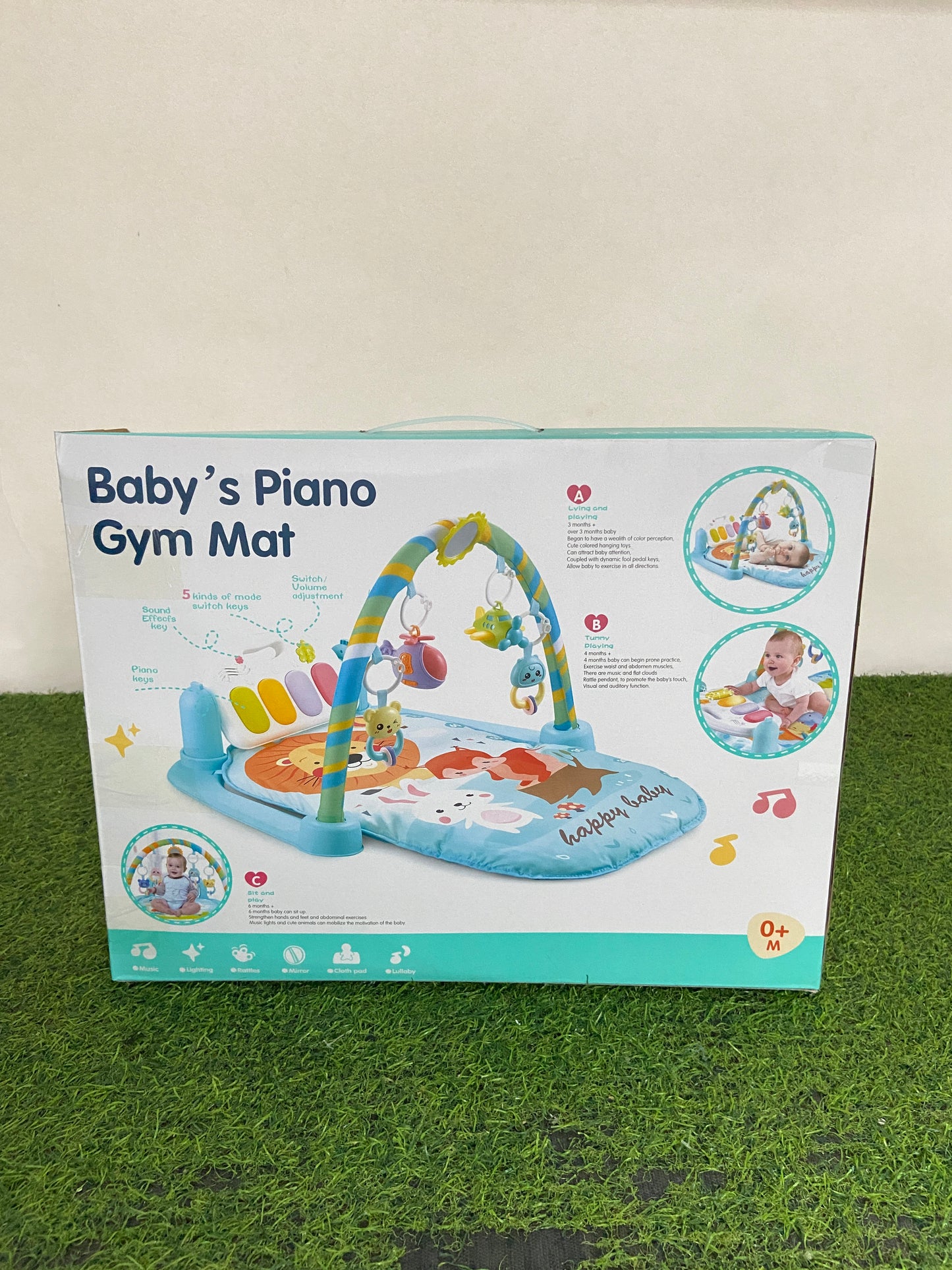 Baby 5-in-1 Piano Play Gym mat - BZ-9955