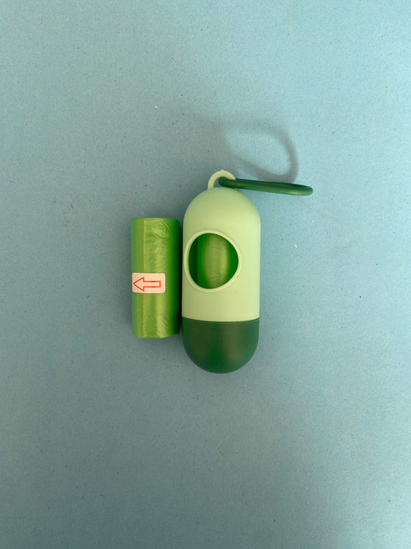 Disposable Diaper Dispenser & 2 Rolls of Bags