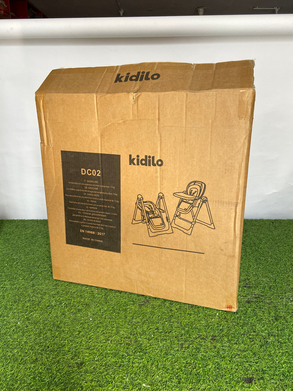 Kidilo 2-in-1 Highchair With Swing Function - DC02