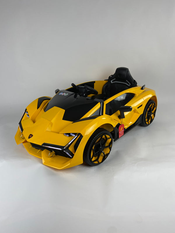 Luxurious Yellow Lamborghini Racing Electric Car C603