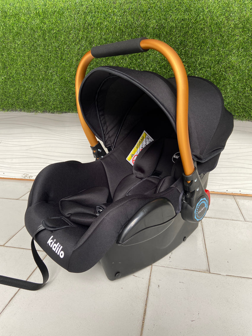 Kidilo Carrycot + Car seat (Aluminium Handle) - G308