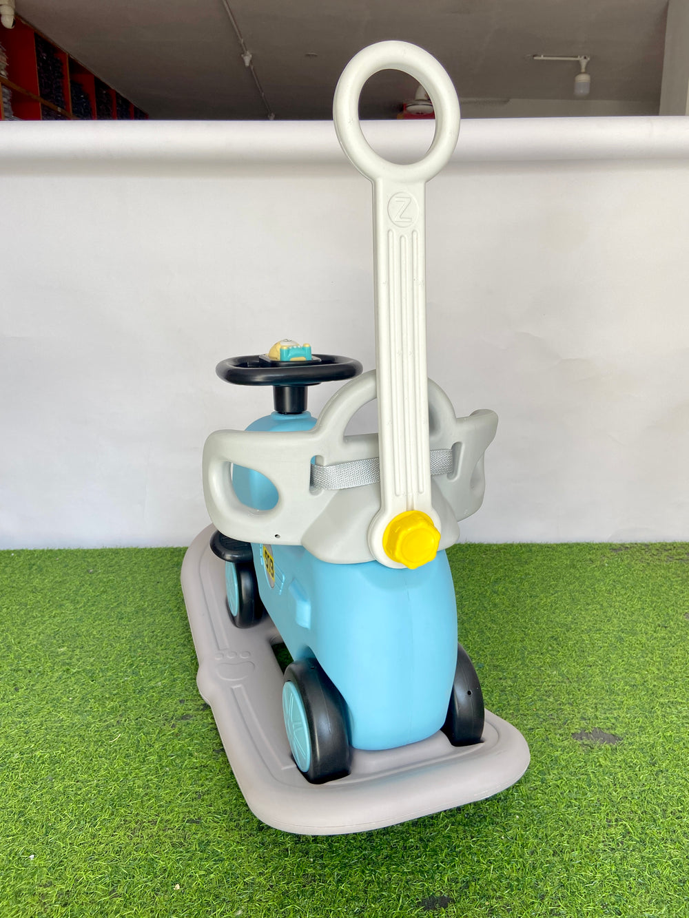 Rocking + Push-on Fiber Car For Toddlers - 919-2