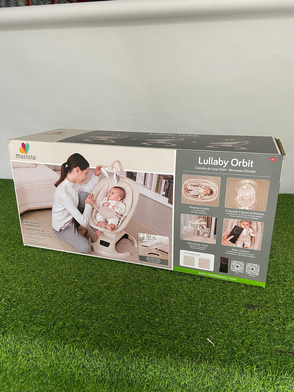 Mastela LullaBy Orbit Baby Cradle - 0917
