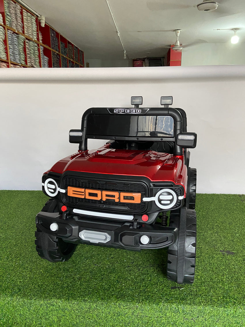 Imported Electric EORO Jeep with Parent remote - B801