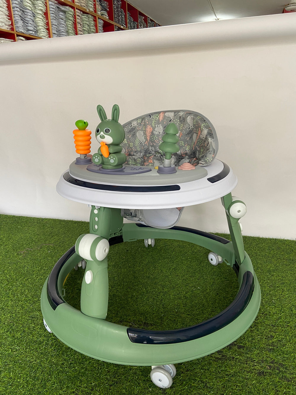 Imported baby walker - Full Fiber + Lights - S509