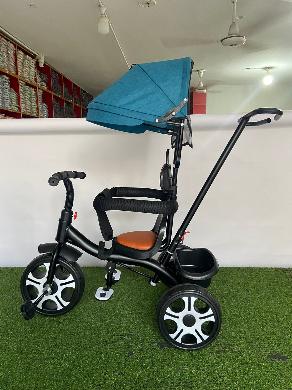 Imported Baby Cycle with canopy - T-008