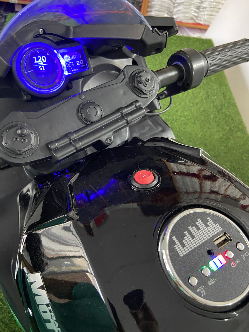 Imported Electric Ninja Bike with Hand Race - H2R
