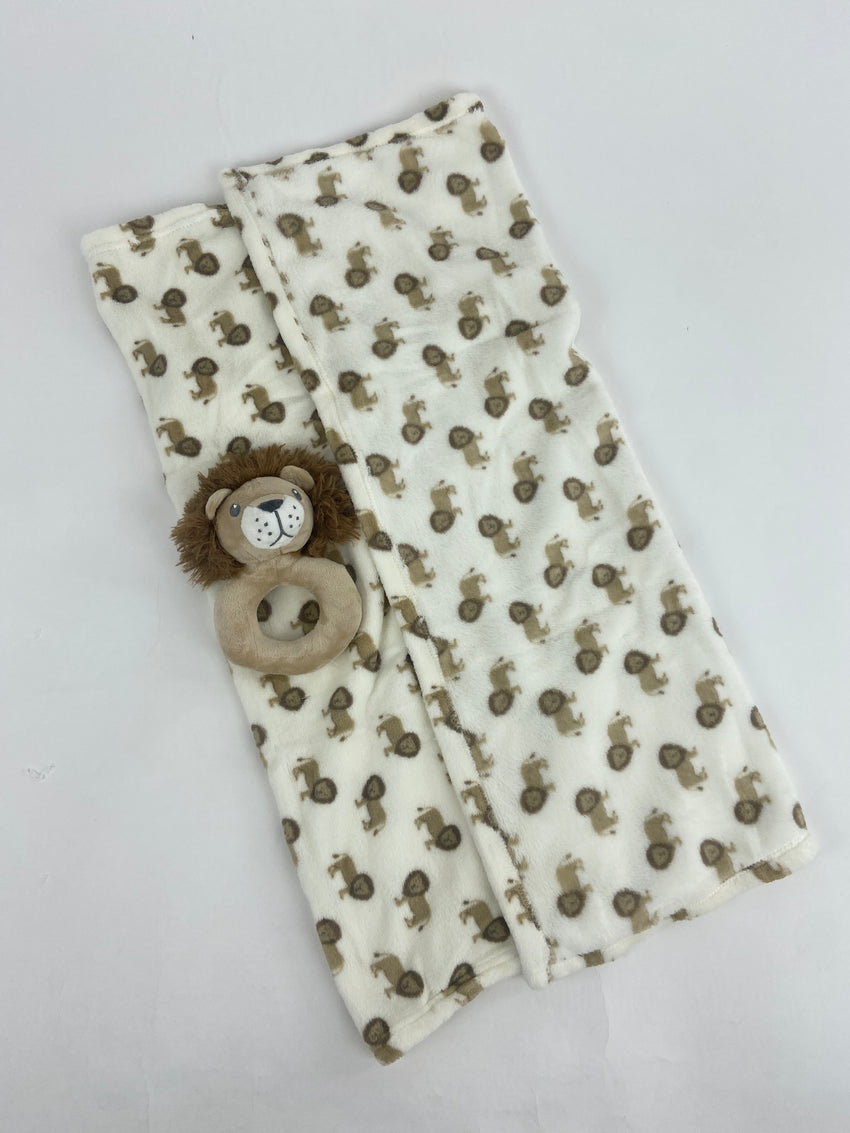 SHT437-Cozy blanket with Stuff Toy