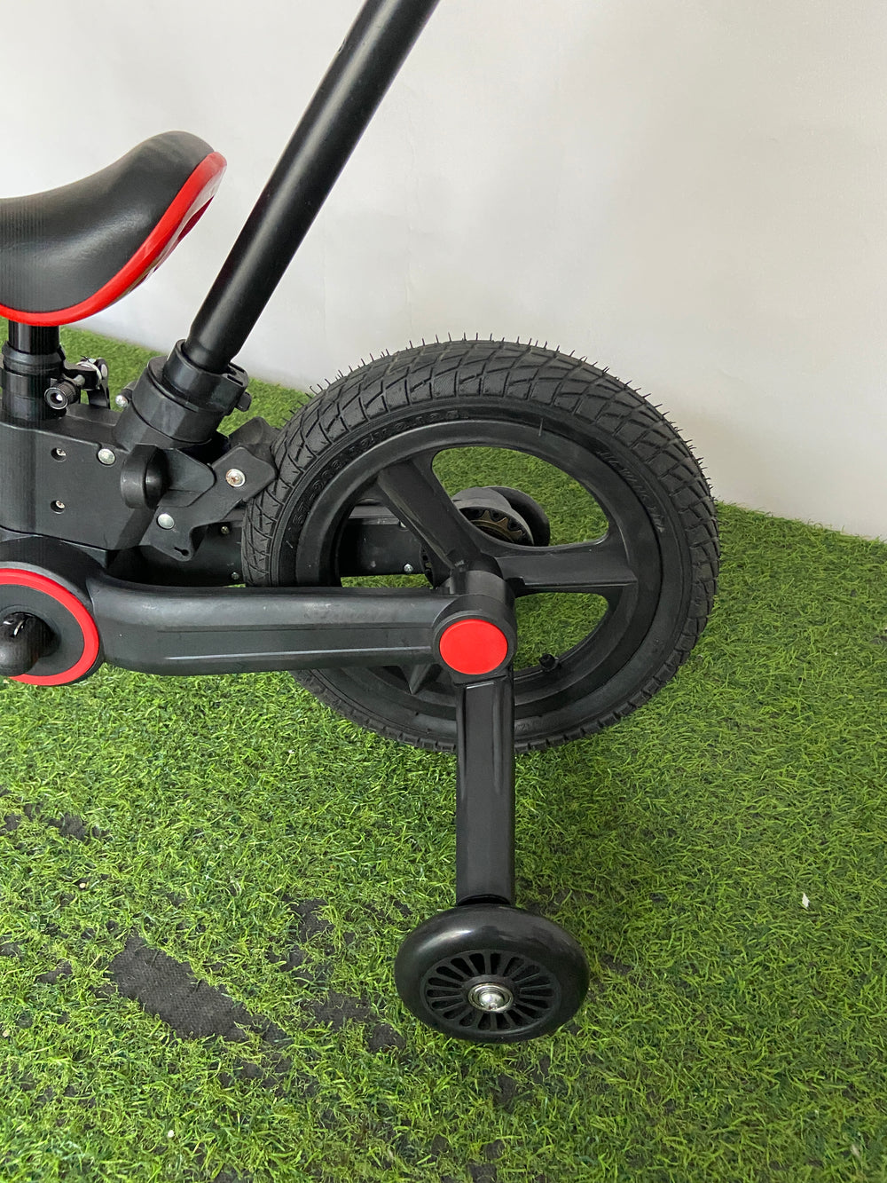3-in-1 Bicycle With Parent Handle Imported - Black