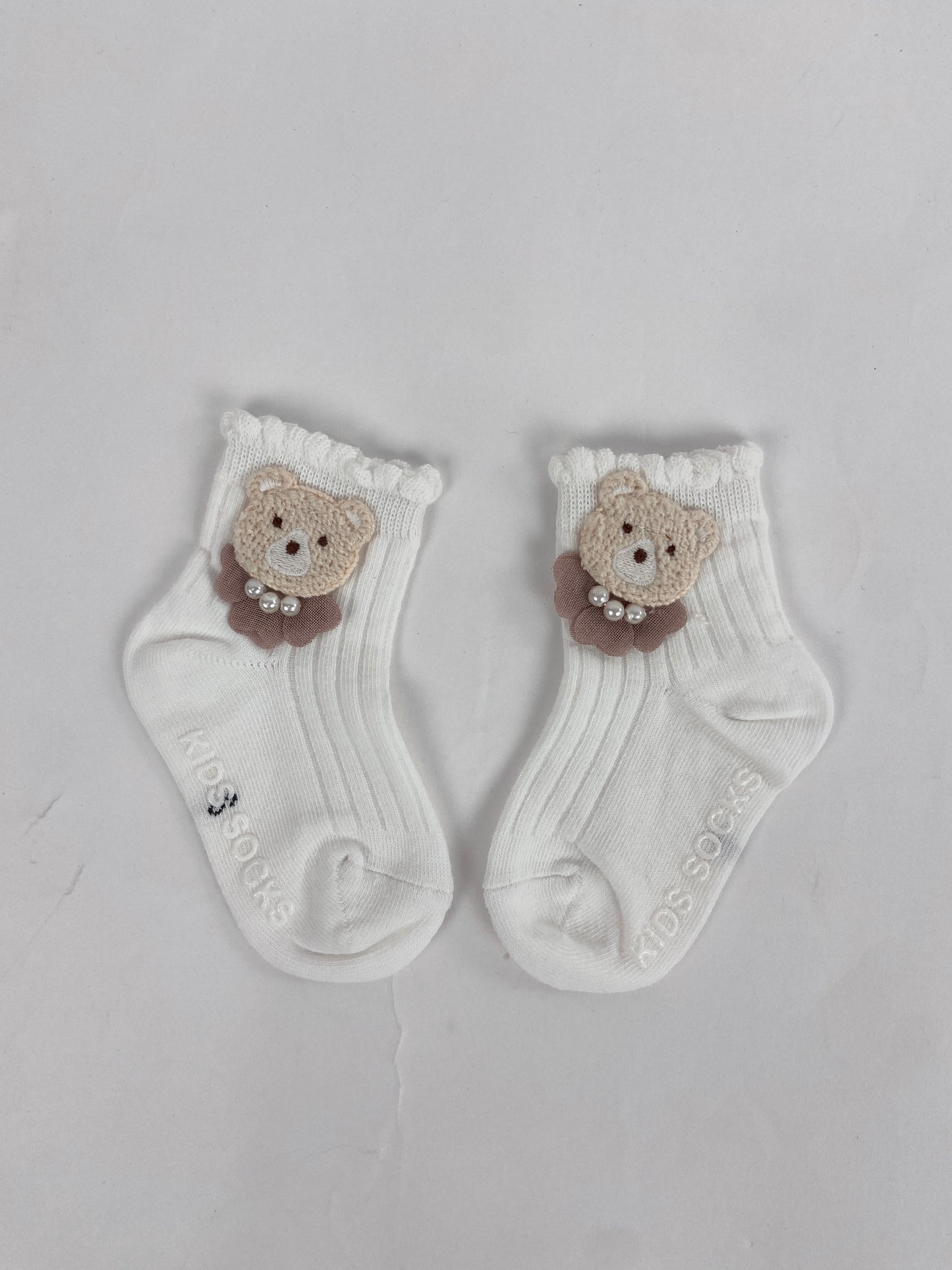 SH466-Cute Bear Baby Winter Socks