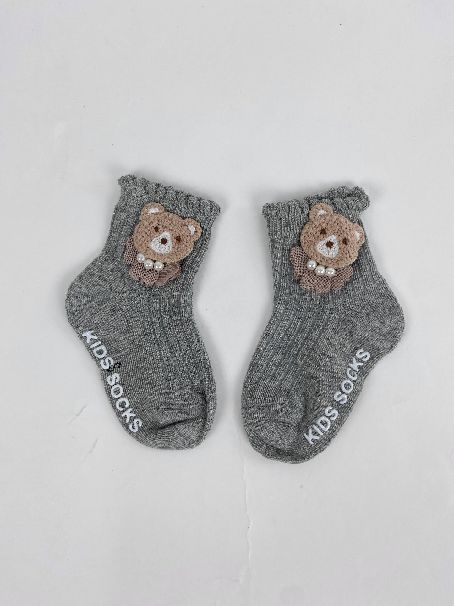SH466-Cute Bear Baby Winter Socks