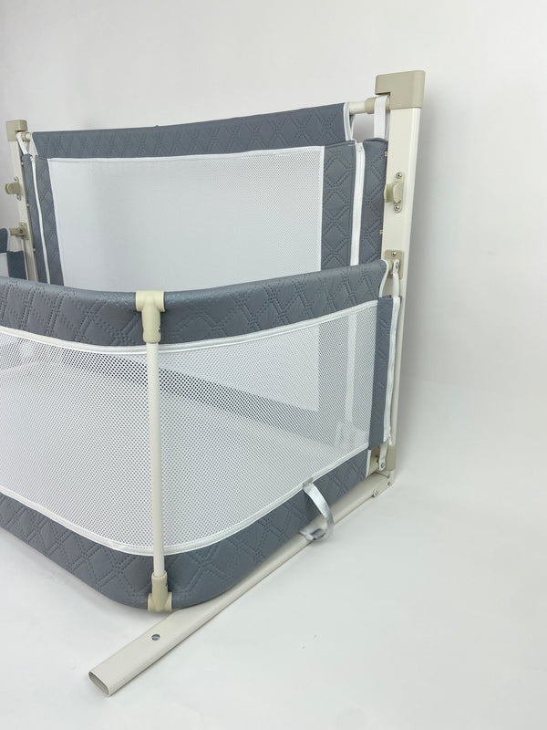 3-in-1 Portable Crib with Rails - Cot Sleeper for Baby in Bed - BZ-B-101