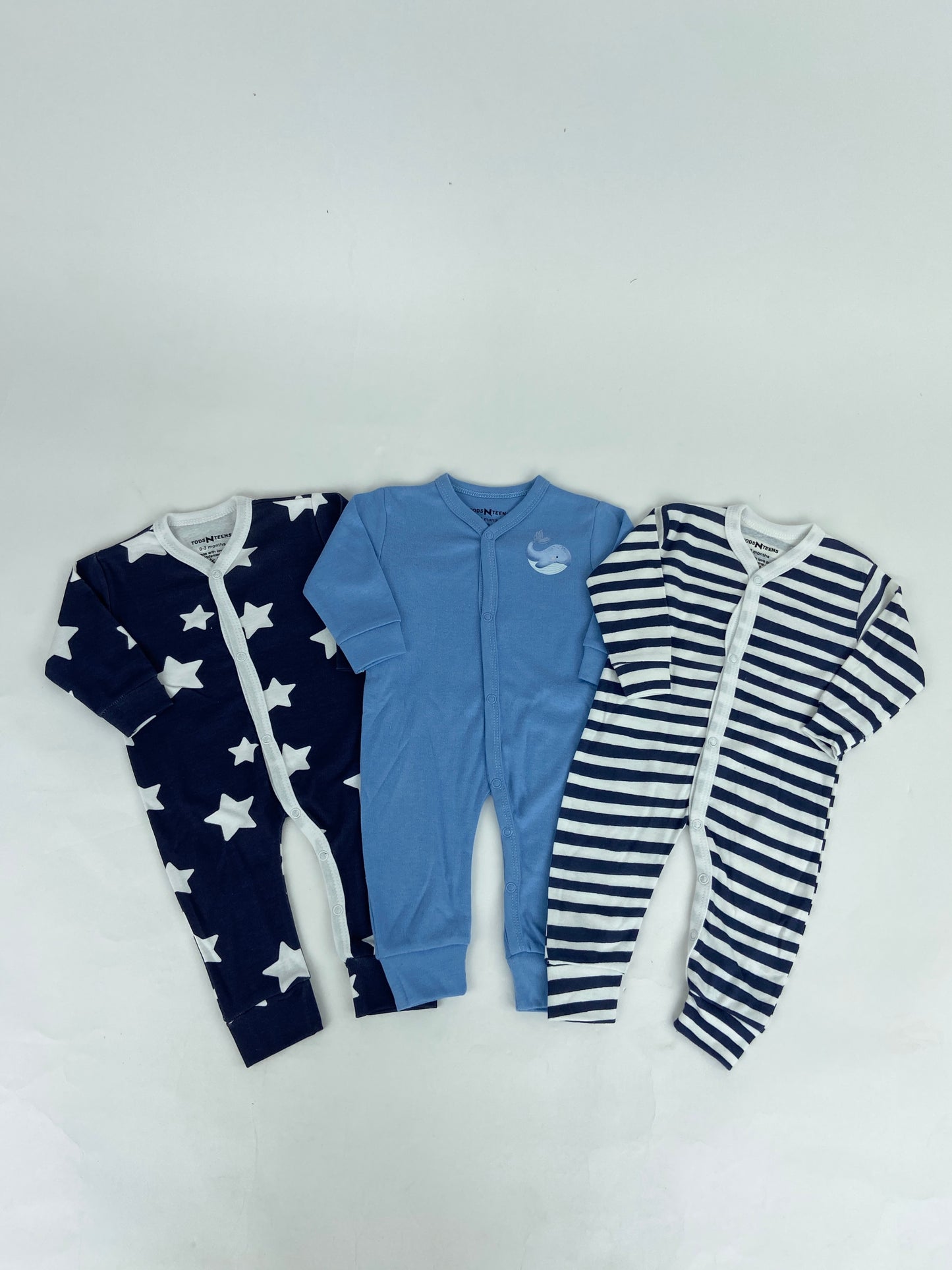 VP64-Pack of 3 Bodysuits
