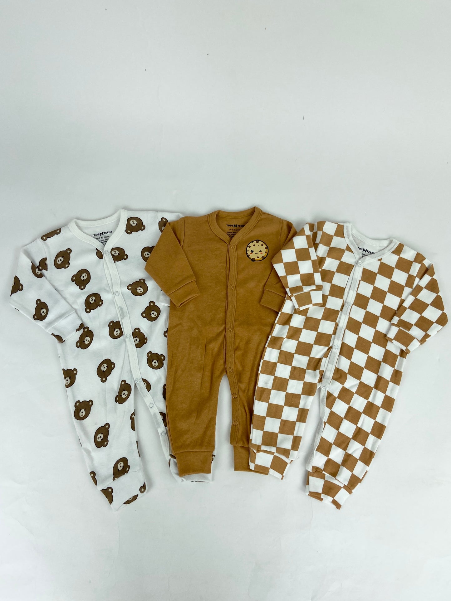 VP66-Pack of 3 Bodysuits