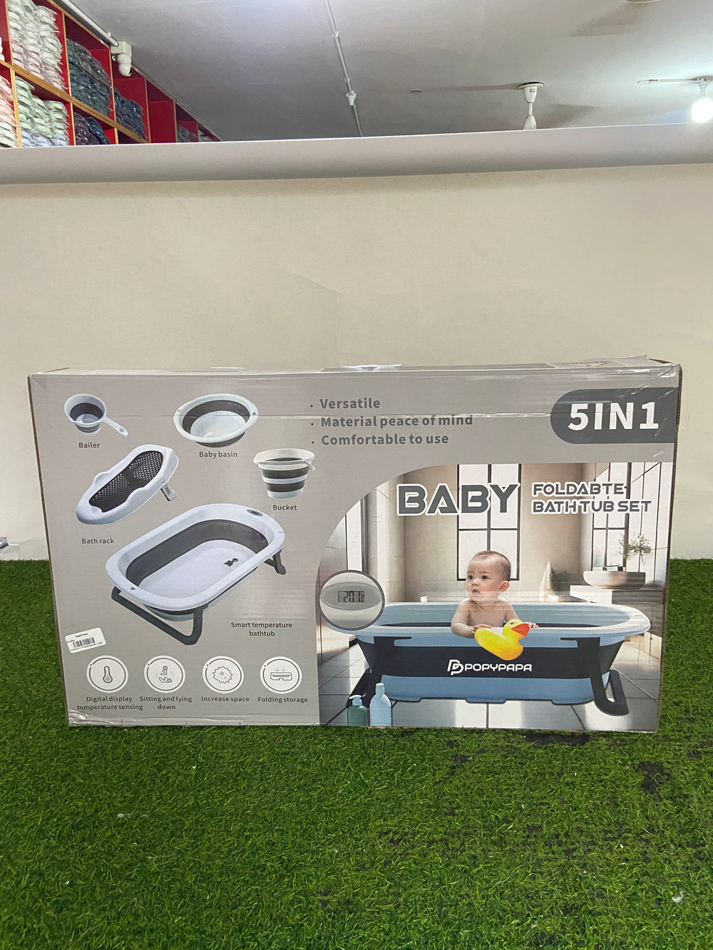Imported 5-in-1 Foldable Bath Set - CB95