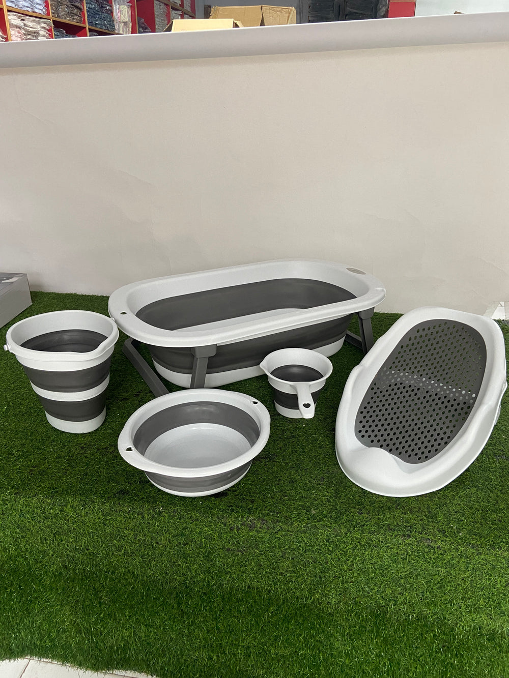 Imported 5-in-1 Foldable Bath Set - CB95