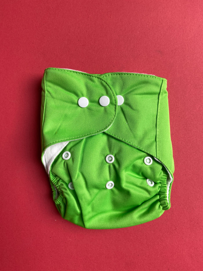 Solid Reuseable Diapers With Linner