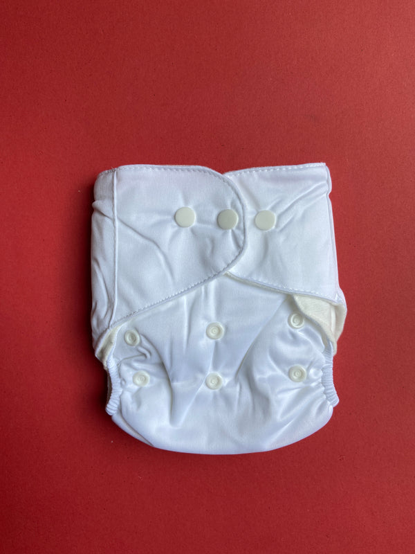 Solid Reuseable Diapers With Linner