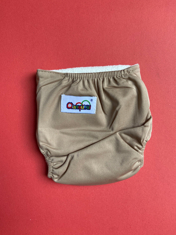 Solid Reuseable Diapers With Linner