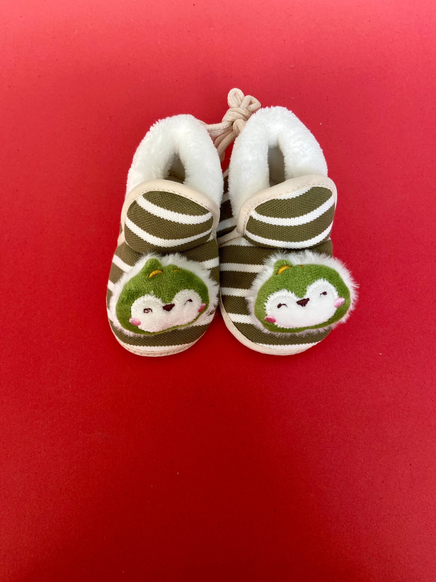 SH563-Furr winter shoes - 0-12M