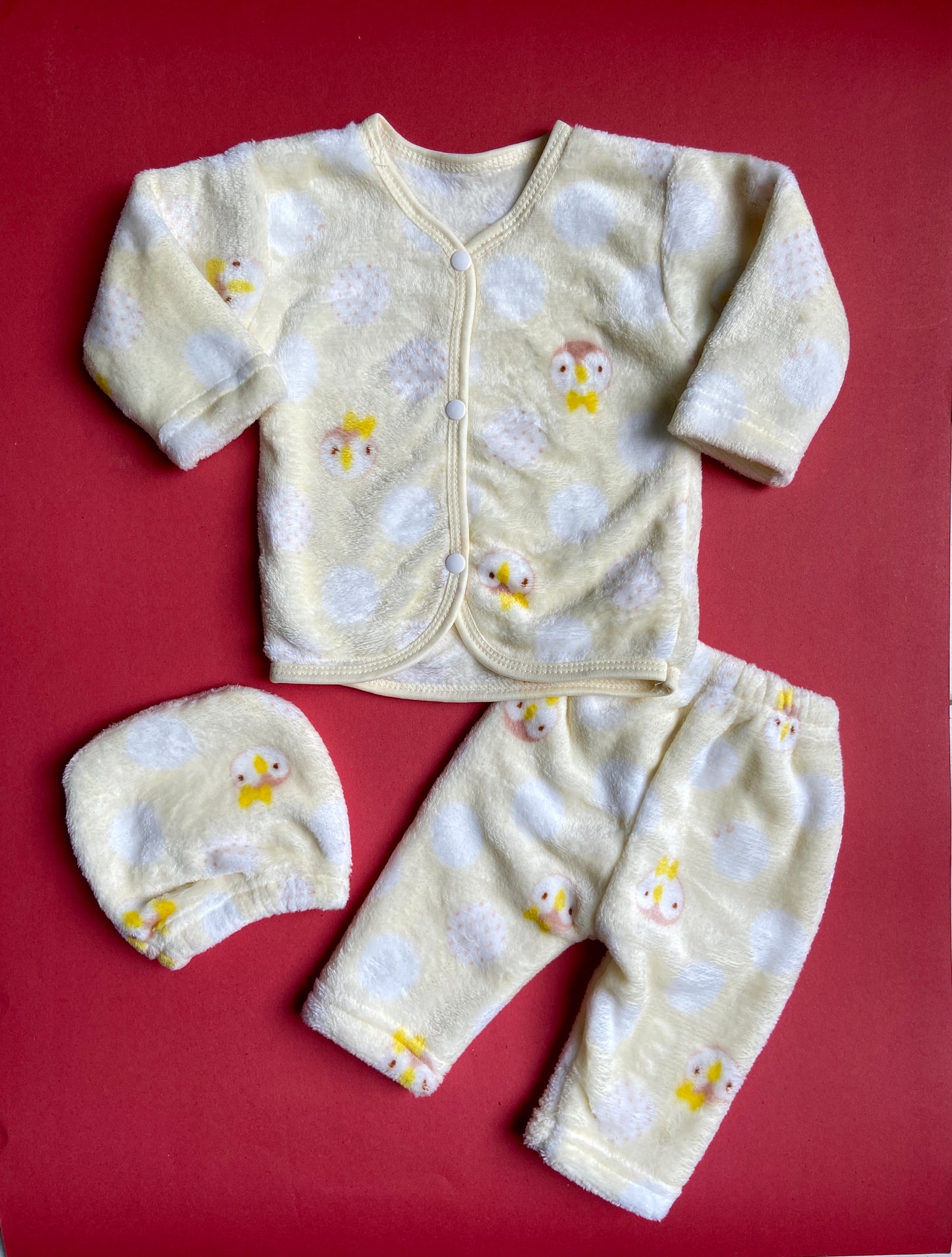 N1009-Cozy Winter Dress - (0-3M)