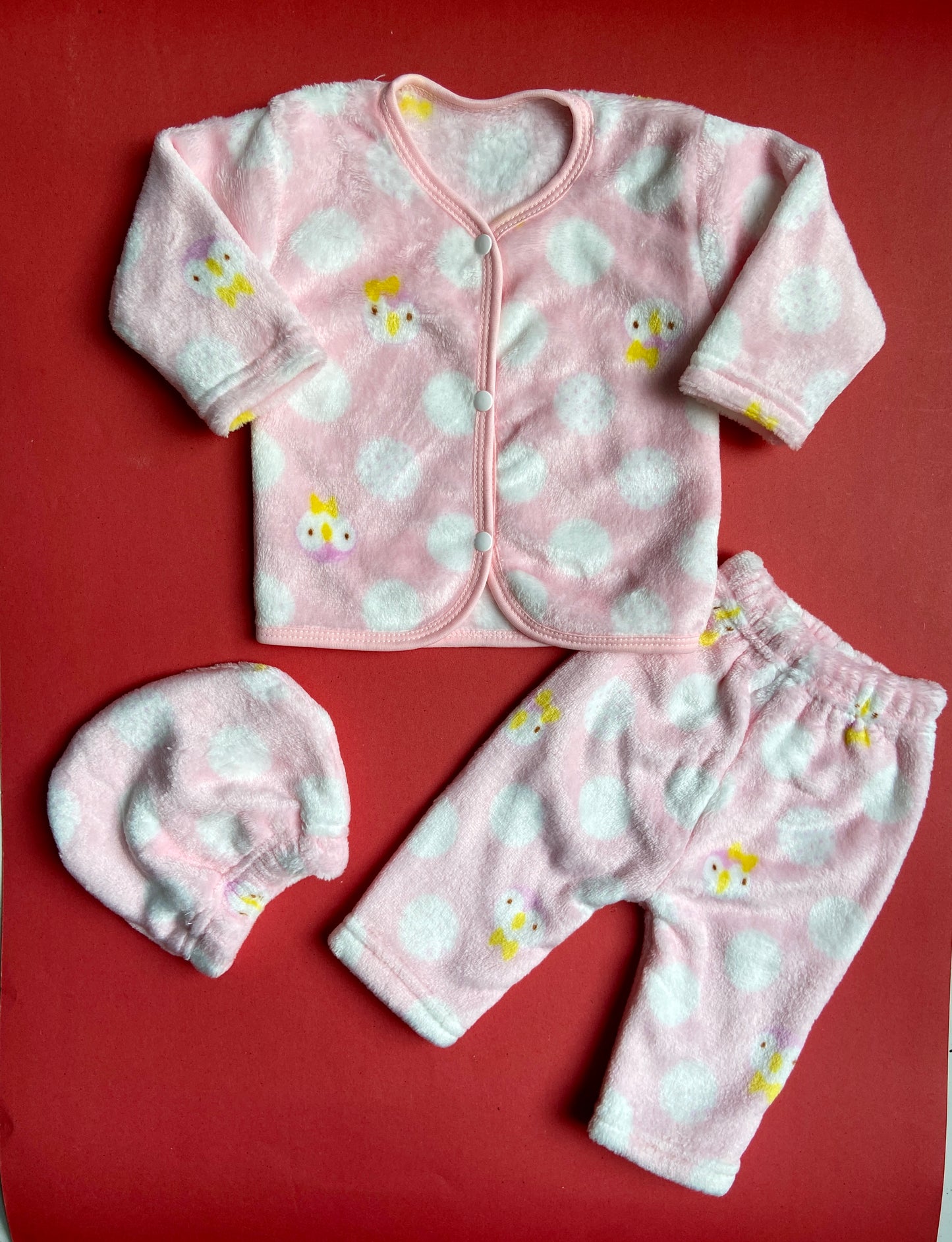 N1009-Cozy Winter Dress - (0-3M)