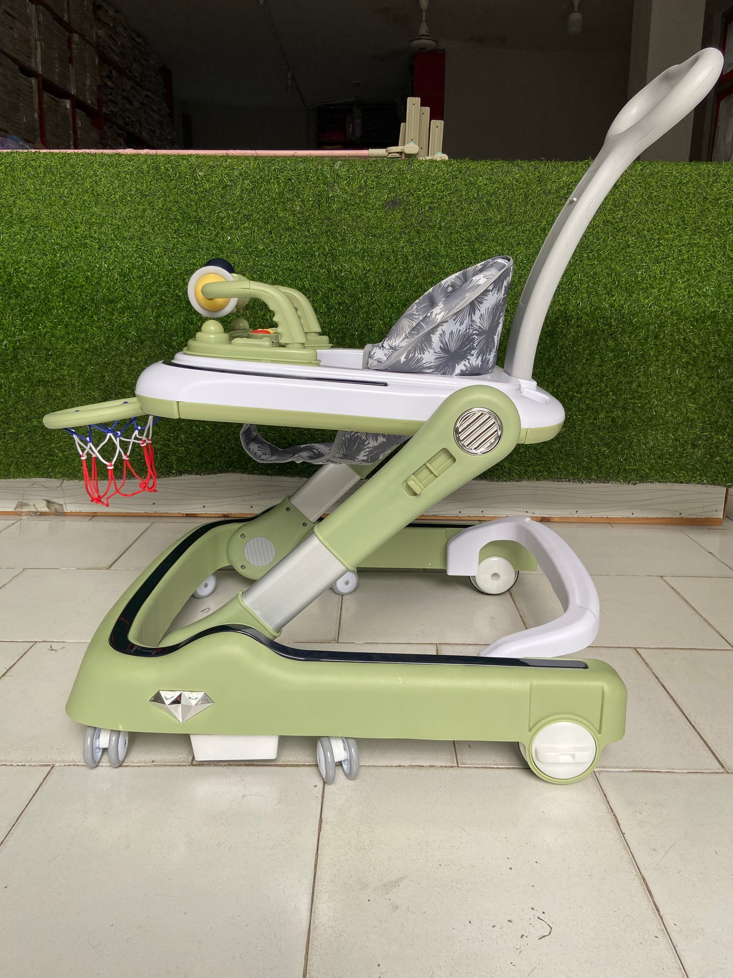 2 in 1 Baby Walker With Basket Ball Style-BZ-803T