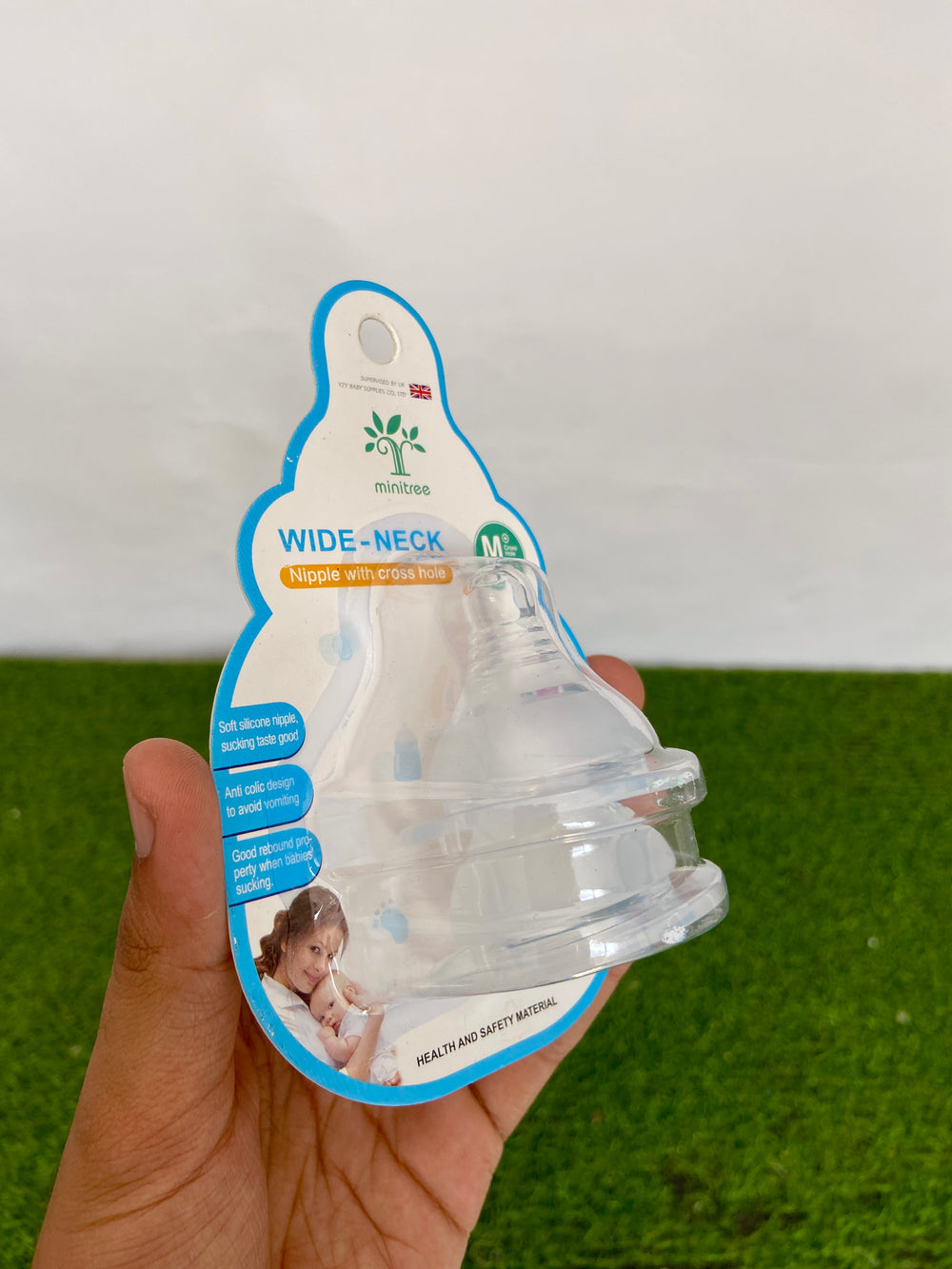 FE184-2 Piece Teat Set Wide Neck (3-6M)