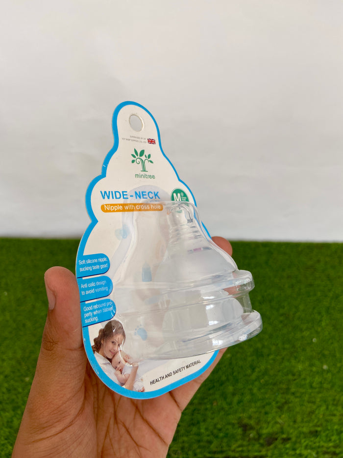 2 Piece Teat Set Wide & Regular Neck (3-6M)