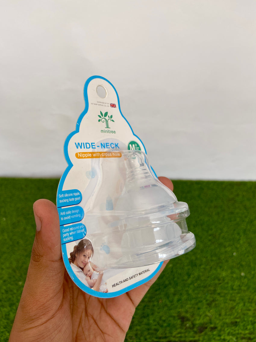 FE184-2 Piece Teat Set Wide Neck (3-6M)