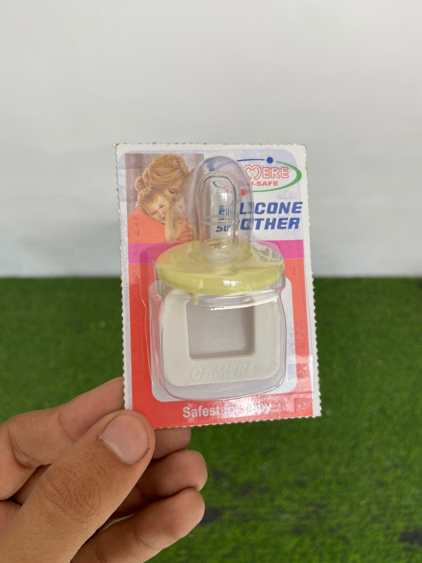 Silicone Pacifier - Yellow