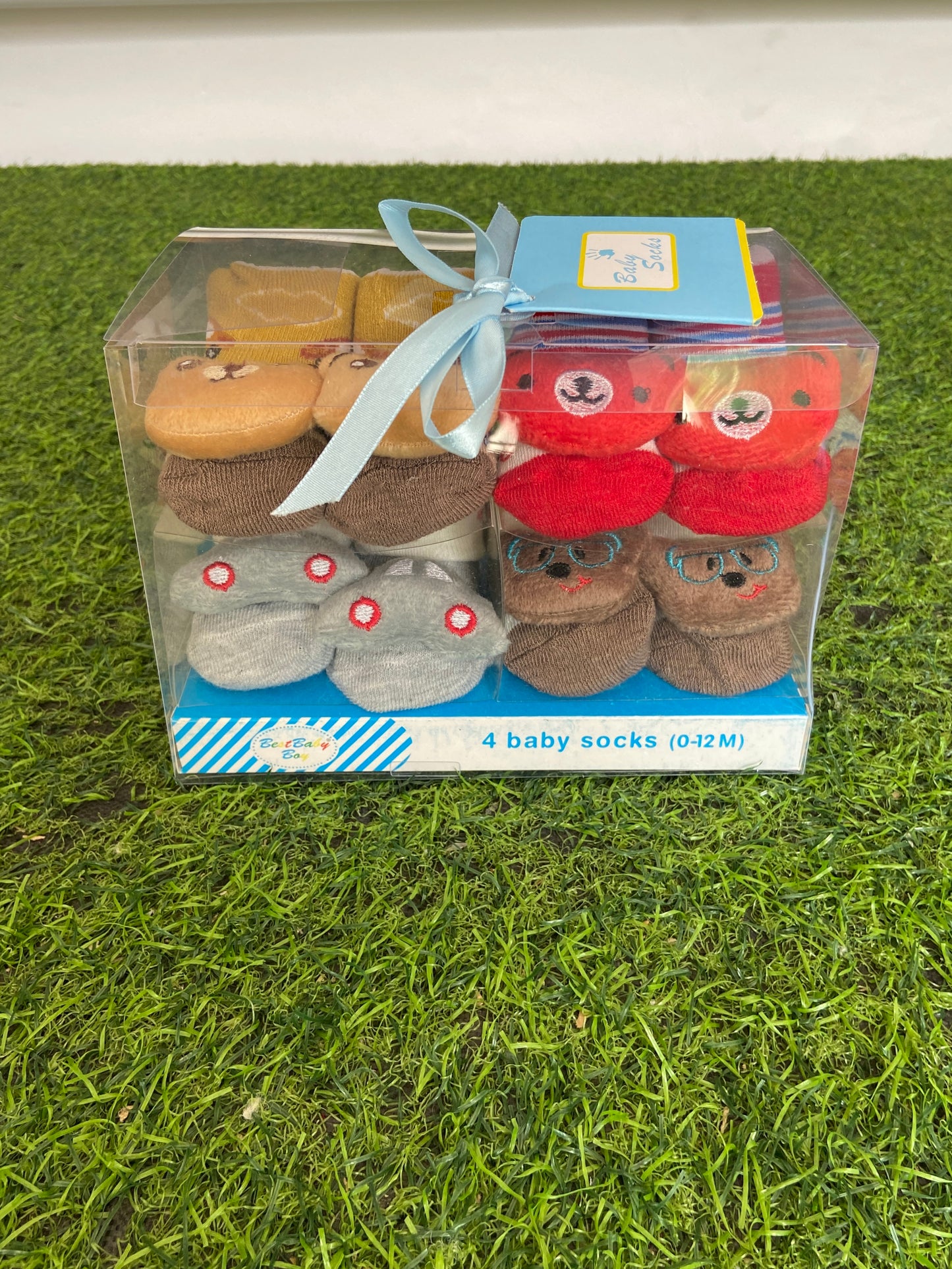 SH570-Pack of 4 Baby Socks