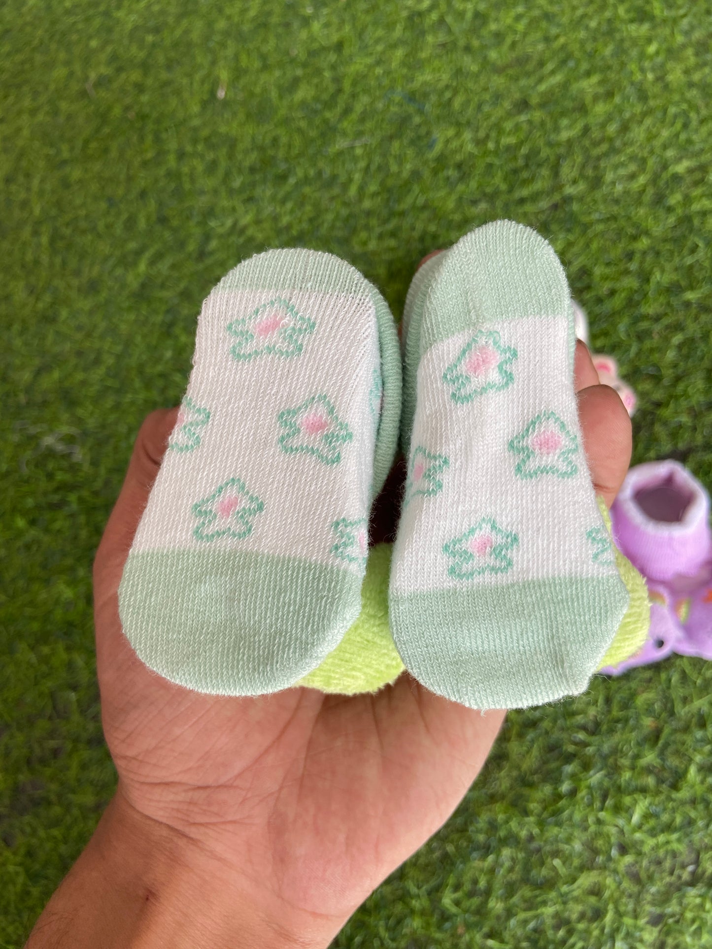 SH570-Pack of 4 Baby Socks